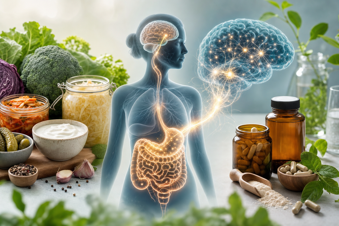 Darm-Hirn-Achse: Wie Ernährung, Probiotika und Fermentation Stimmung und Konzentration beeinflussen