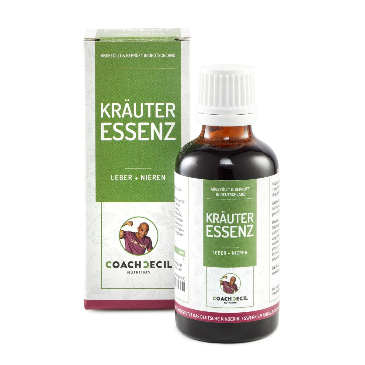 NEUE REZEPTUR - Ohne Alkohol: 2 in 1 Kräuteressenz mit Auszügen aus Bitterkräutern