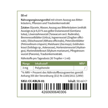 NEUE REZEPTUR - Ohne Alkohol: 2 in 1 Kräuteressenz mit Auszügen aus Bitterkräutern