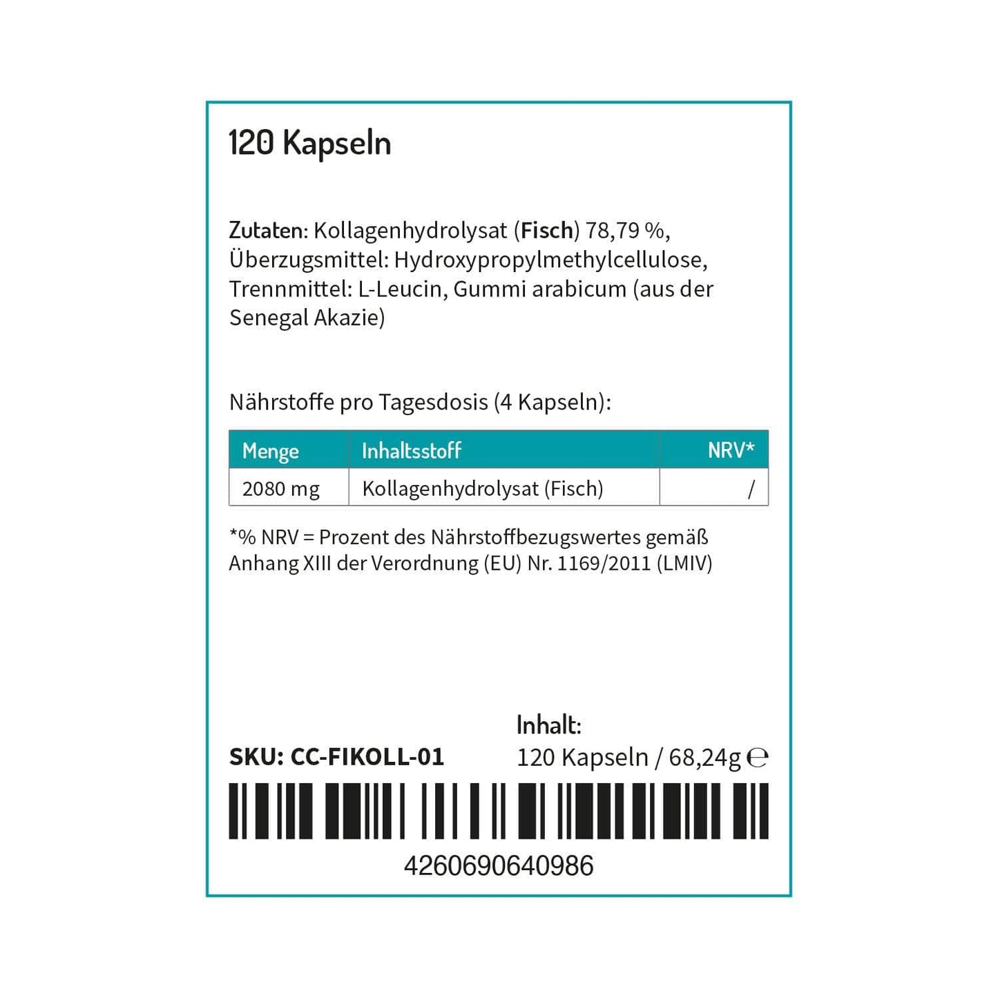 Marine Kollagen Kapseln