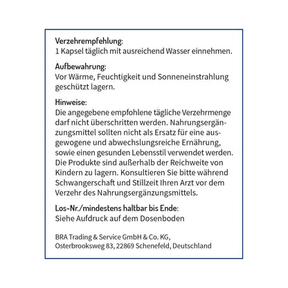 R-Alpha Liponsäure (ALA), hochdosiert - vegan