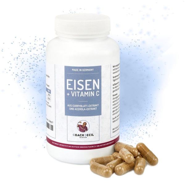 Natürliches Vitamin C + Eisen aus Curryblatt-Extrakt - vegan