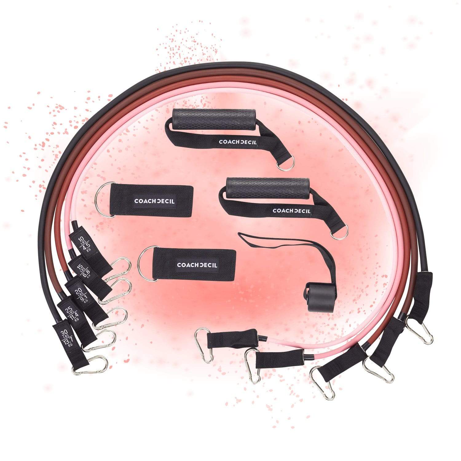 fitnessbänder resistance bands training