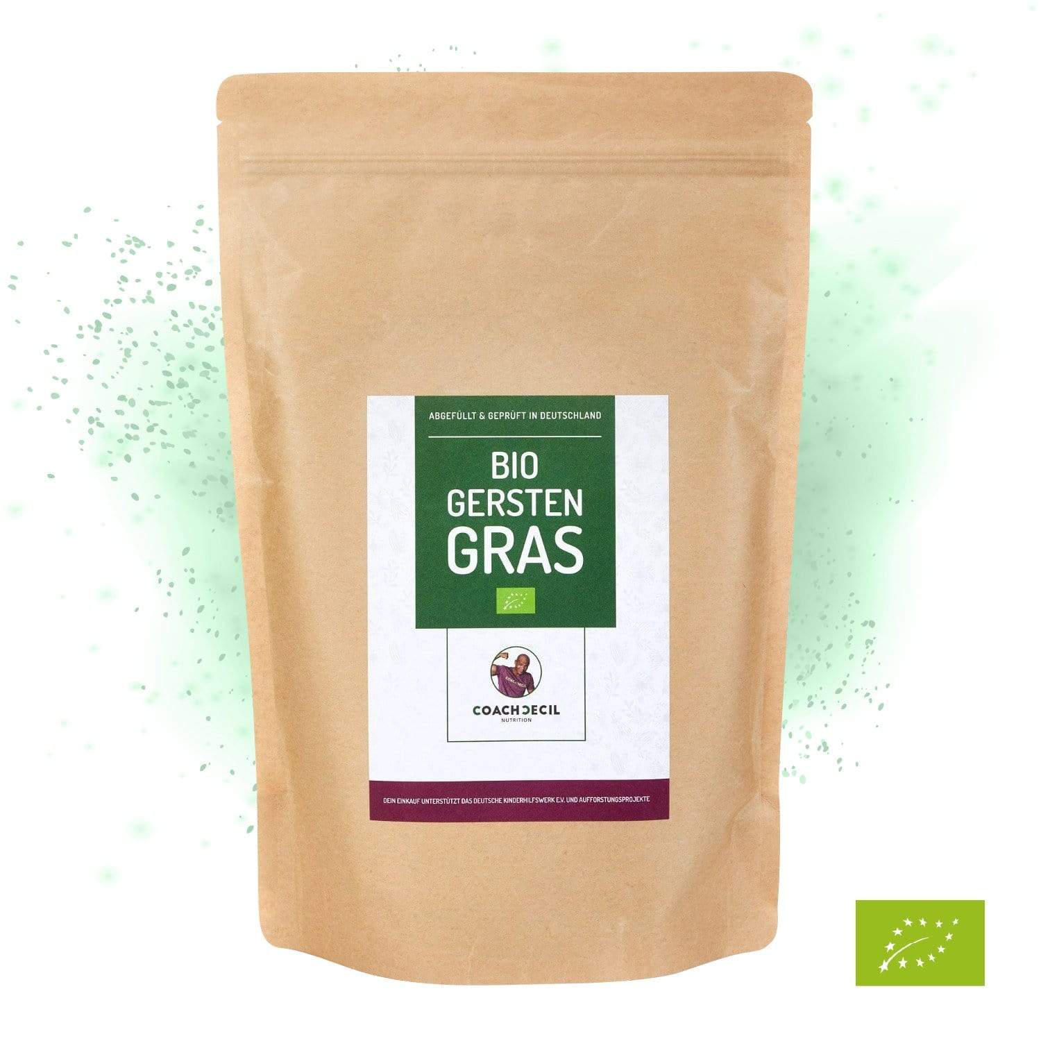bio gerstengras pulver gmo frei