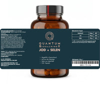 Jod (Kelp Alge) + Selen (Selenhefe) - 250 Kapseln