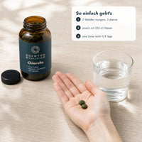 Chlorella Tabletten: so einfach geht's – Verzehrempfehlung in drei Schritten