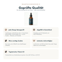 Vitamin D3 + K2 Tropfen: geprüfte Qualität – laborgeprüft, Deutschland, ohne unnötige Zusätze