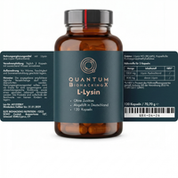 L-Lysin (1.000mg) - Ohne Zusätze - 120 Kapseln