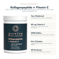 Kollagenpeptide + Vitamin C: die wichtigsten Fakten auf einen Blick