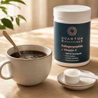 Kollagenpeptide + Vitamin C im Alltag