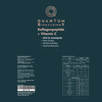 Etikett Kollagenpeptide + Vitamin C: Zutaten, Nährwerte, Aminosäureprofil