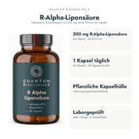 R-Alpha-Liponsäure: die wichtigsten Fakten auf einen Blick